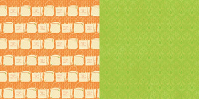 Websters Pages - Once Upon a Halloween - Trick or Treat 12x12 d/sided paper  (pack of 10)