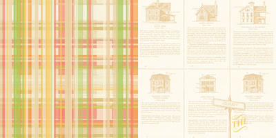 Websters Pages - Park Drive - The Journey 12x12 d/sided paper  (pack of 10)