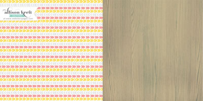 Websters Pages - Composition & Colour - This Way 12x12 d/sided paper  (pack of 10)