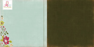 Plum Seed - Simple Pleasures 12x12 d/sided paper  (pack of 10)
