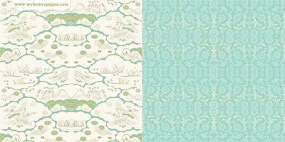 Websters Pages - Modern Romance - Daydreaming 12x12 d/sided paper  (pack of 10)