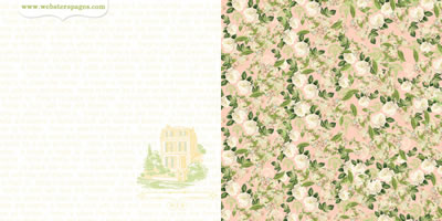 Websters Pages - New Beginnings - No Place Like Home 12x12 d/sided paper  (pack of 10)