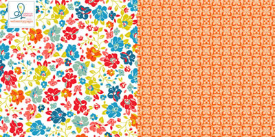 Citrus Squeeze - Tropical Delight 12x12 d/sided paper (pack of 10)  (pack of 10)
