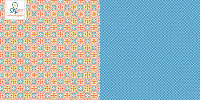 Citrus Squeeze - Orange Crush 12x12 d/sided paper (pack of 10)  (pack of 10)