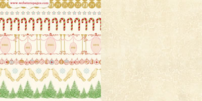 Christmas Story - Hometown Stroll 12x12 d/sided paper (pack of 10)