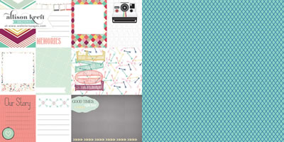 Recorded - Remember When 12x12 d/sided paper (pack of 10)
