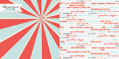 It's Christmas - All is Bright 12x12 d/sided paper (pack of 10)