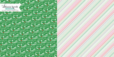 It's Christmas - Greetings 12x12 d/sided paper (pack of 10)