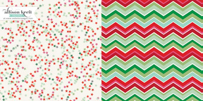 It's Christmas - Twinkle Twinkle 12x12 d/sided paper (pack of 10)