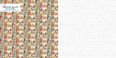 It's Christmas - North Pole 12x12 d/sided paper (pack of 10)