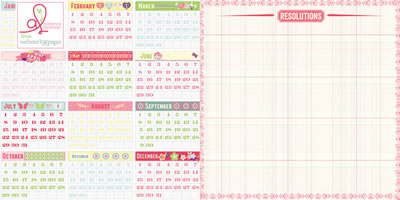 New Year New You - Resolutions 12x12 d/sided paper (pack of 10)