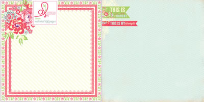 New Year New You - Personal Growth 12x12 d/sided paper (pack of 10)