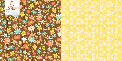 Family Traditions - Cornucopia 12x12 d/sided paper (pack of 10)