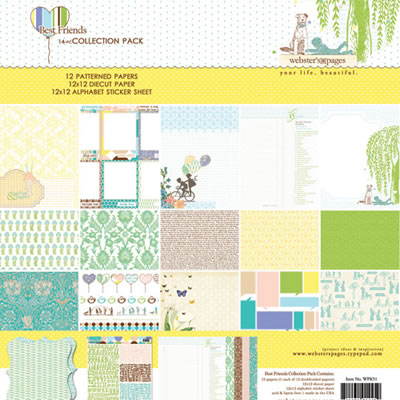 Websters Pages - Best Friends - Collection Pack  (sold individually)