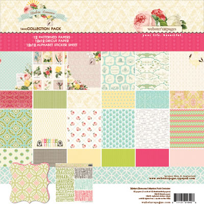 Websters Pages - Modern Romance - Collection Pack  (sold individually)