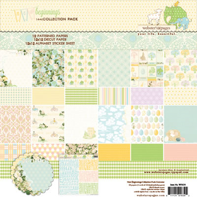 Websters Pages - New Beginnings - Collection Pack  (sold individually)