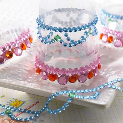 Websters Pages - Let's Celebrate - Dazzle Me Gems - 2 x 12" rhinestone strips  (sold in 3's)