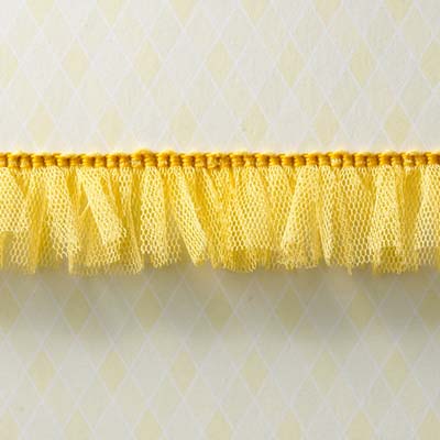 Websters Pages - Let's Celebrate - Trim - Yellow Tutu 25yd  (sold individually)