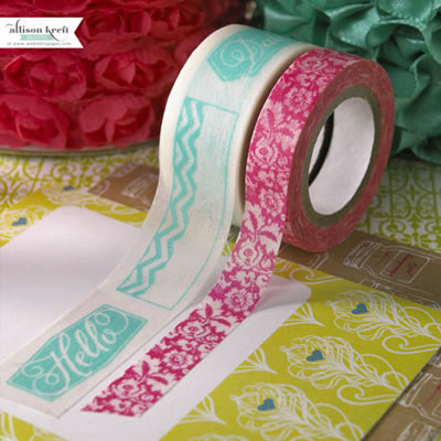 Websters Pages - Sweet Notes - Washi Tape  (sold in 3's)