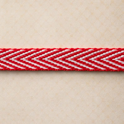 Websters Pages - Yacht Club - Trim - Red Yacht 25yd roll  (sold individually)