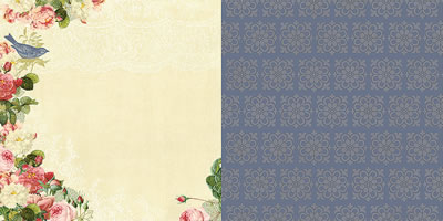 Websters Pages - Country Estate - Calm Moments 12x12 d/sided paper  (pack of 10)