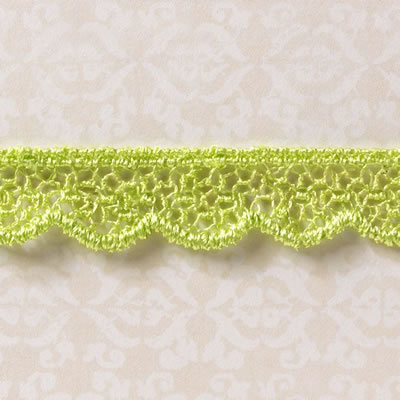 Websters Pages - Best Friends - Trim - Green Scallop 25yd  (sold individually)