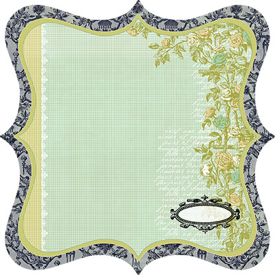 Websters Pages - Life's Portrait - 12x12 die-cut paper  (pack of 5)