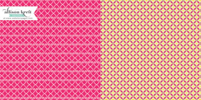 Websters Pages - Sweet Notes - Savory 12x12 d/sided paper  (pack of 10)