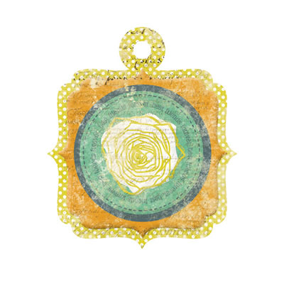 WeR Memory Keepers - Good Day Sunshine - Embossed Tags - Best Friends  (sold in 5's)