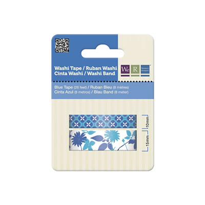 We R Memory Keepers - Washi Tape - Blue  (sold in 3's)