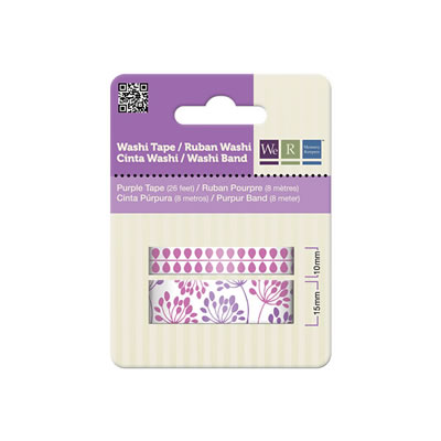 We R Memory Keepers - Washi Tape - Purple  (sold in 3's)