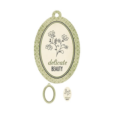 WeR Memory Keepers - Antique Chic - Frames - Delicate  (sold in 3's)