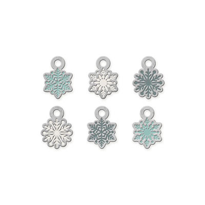 WeR Memory Keepers - Winter Frost - Metal Tags  (sold in 3's)