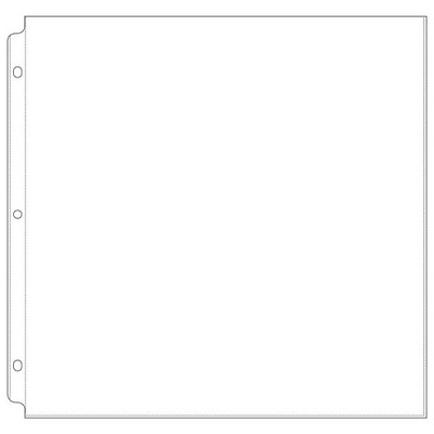 Aussie Scrap Source - 12x12 Page Protectors 25/pk  (sold individually)