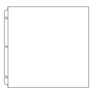 WeR Memory Keepers - 12x12 Ring Photo Sleeve 50/pk  (sold individually)