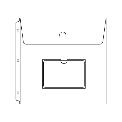 12x12 Keepsake Pockets  (sold individually)