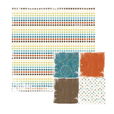 WeR Memory Keepers - Explore  Tracks 12x12 double-sided cardstock   (pack of 10)