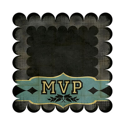 WeR Memory Keepers - MVP - Ruth 12x12 die cut cardstock (pack of 5)  (pack of 5)