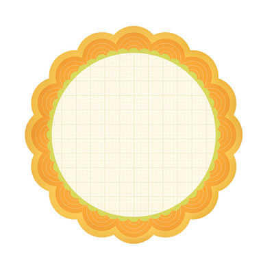 WeR Memory Keepers - Twirl - Rise & Shine 12x12 die cut cardstock  (pack of 5)