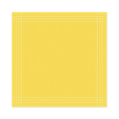 WeR Memory Keepers - Hippity Hoppity - 12x12 Sewn Cardstock - Buttercup  (pack of 5)