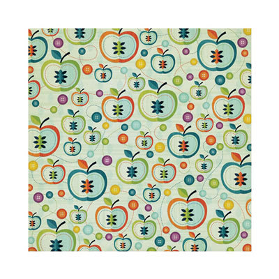 WeR Memory Keepers - Show & Tell - Teachers Pet 12x12 glitter paper  (pack of 5)