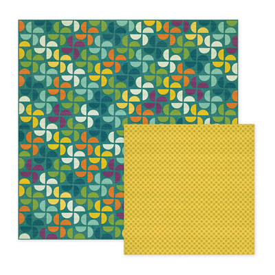 WeR Memory Keepers - Show & Tell - Field Trip 12x12 d/sided paper  (pack of 10)