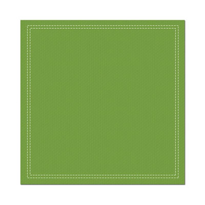 WeR Memory Keepers - Show & Tell - 12x12 Sewn Cardstock - Granny Smith  (pack of 5)