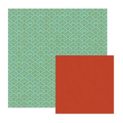 WeR Memory Keepers - Maple Grove - Aspen 12x12 d/sided paper  (pack of 10)