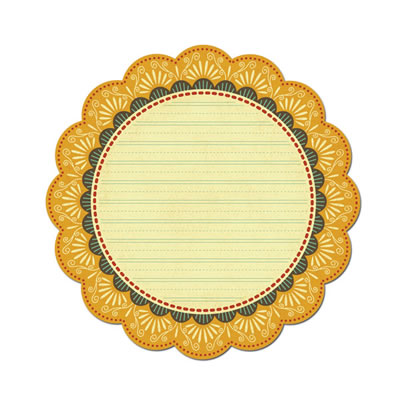 WeR Memory Keepers - Maple Grove - Cypress 12x12 Die Cut paper  (pack of 5)