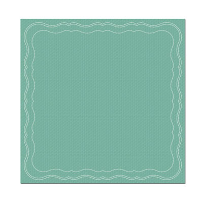WeR Memory Keepers - Merry January - 12x12 Sewn Cardstock - January Sky  (pack of 5)
