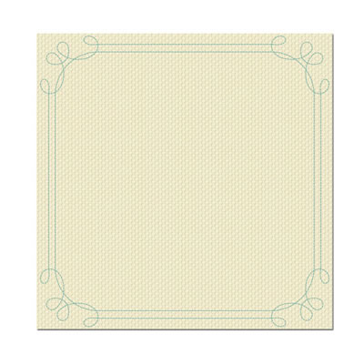 WeR Memory Keepers - Merry January - 12x12 Sewn Cardstock - January Snow  (pack of 5)