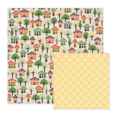 WeR Memory Keepers - Family Keepsake - Charles 12x12 d/sided paper  (pack of 10)