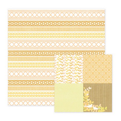 WeR Memory Keepers - Tres Elegant - Dashing 12x12 d/sided paper  (pack of 10)