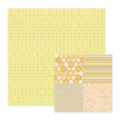 WeR Memory Keepers - Tres Elegant - Dignified 12x12 d/sided paper  (pack of 10)